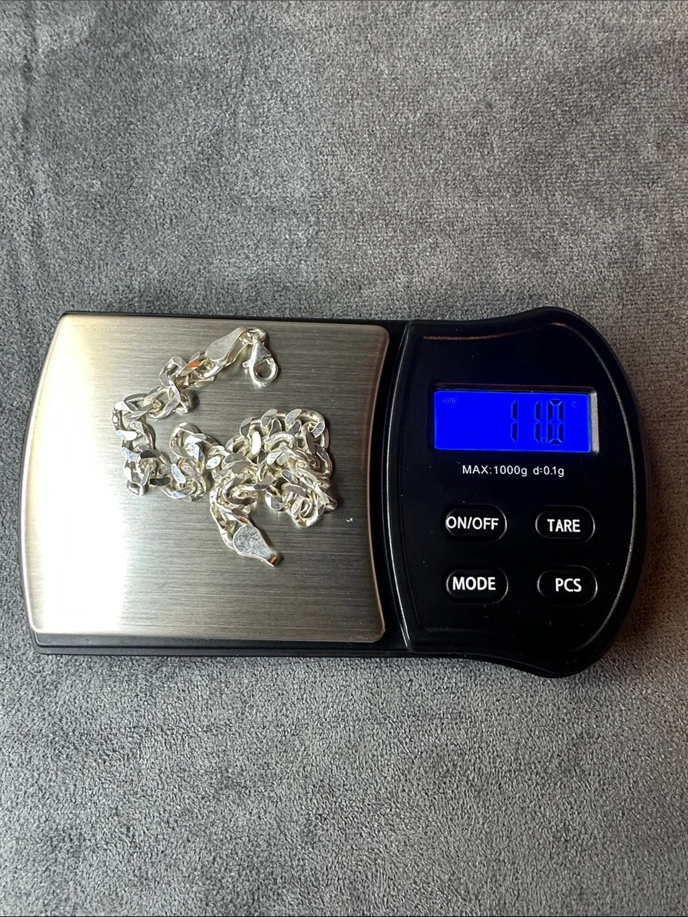 Sterling Silver Chain Bracelet - Silver Women's Accessory